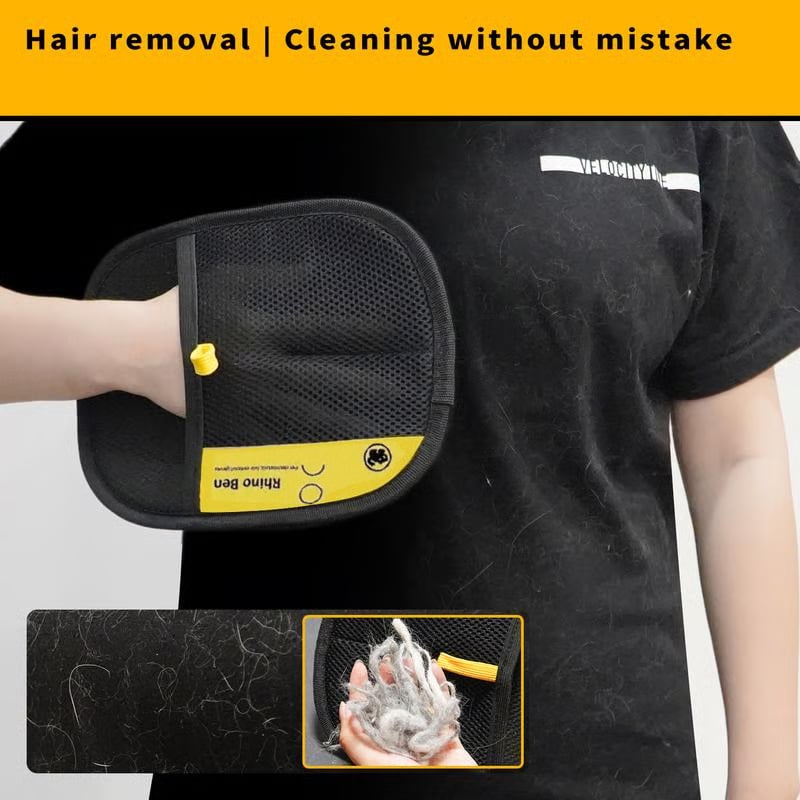 🎁 Elektrostaattinen karvanpoistohanska – poistaa lemmikkien karvat helposti kaikilta pinnoilta!