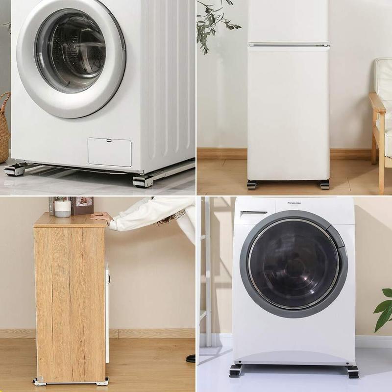 🏆 LIMITED-TIME 50% OFF! 🏠 Shift Heavy Units in Seconds, Zero Floor Damage. Adjustable Length, Non‑Slip Mats.