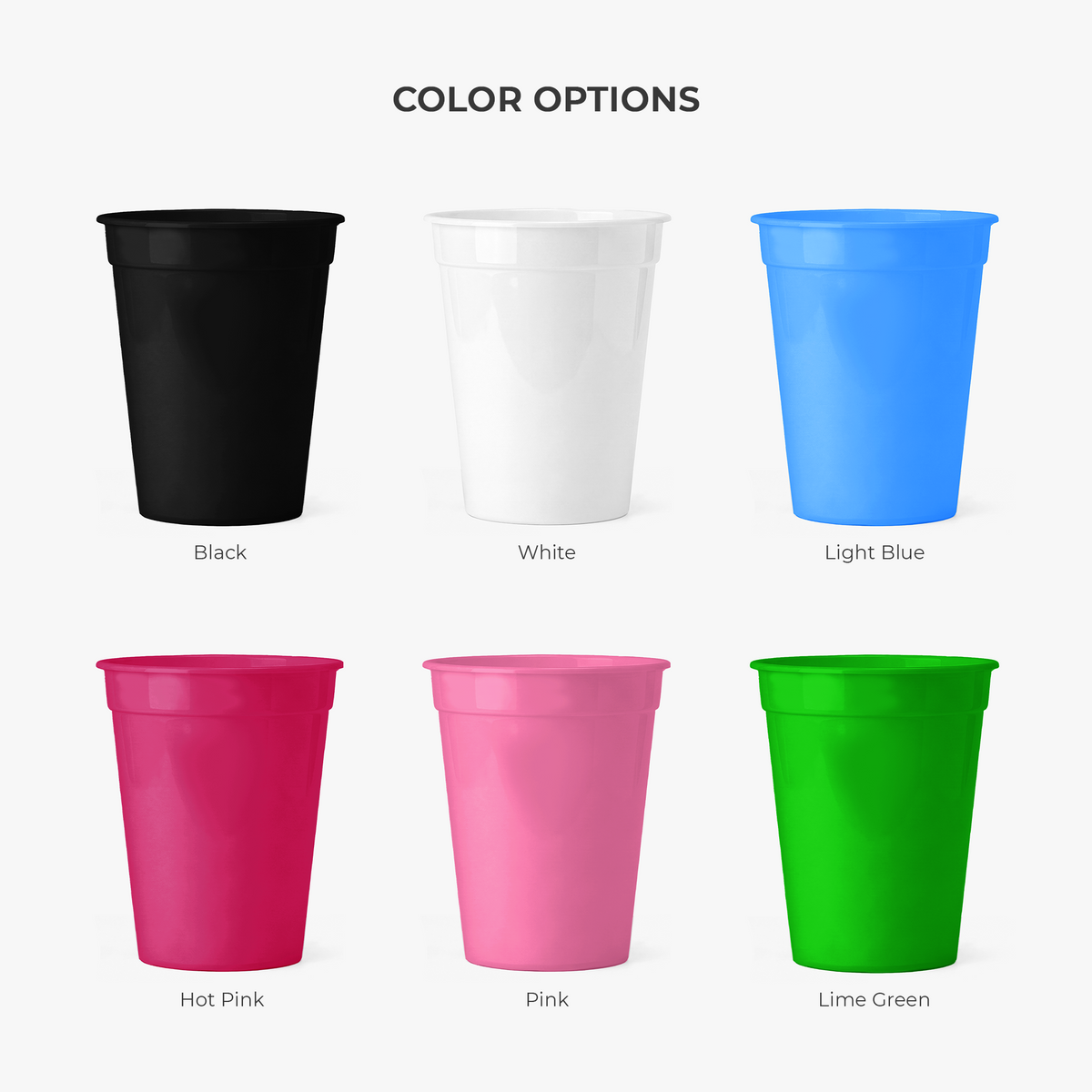 Initial & Name Party Cups - Personalized Gifts for Christmas