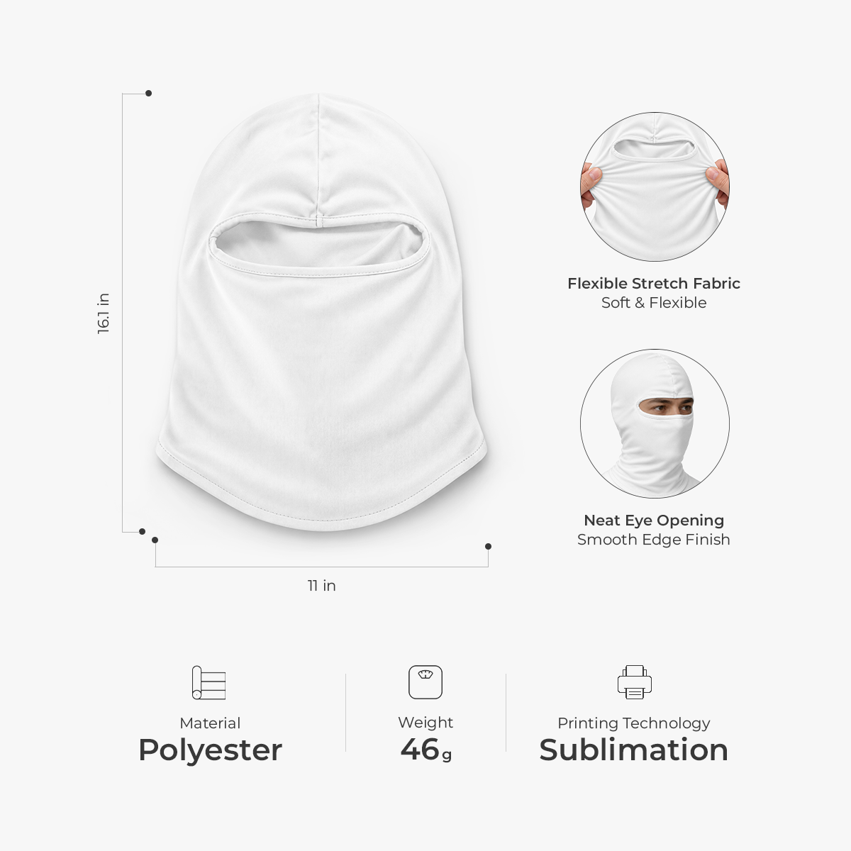 Funny Face Ski Mask - Custom Christmas Gifts