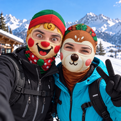 Funny Face Ski Mask - Custom Christmas Gifts