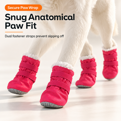 Insulated Dog Boots with Non-Slip Soles – product image