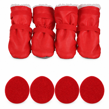 Insulated Dog Boots with Non-Slip Soles – product image
